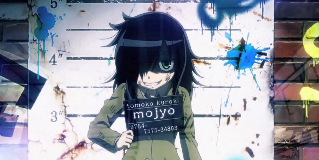 Tomoko knows all about anime life. But seriously, what was up with that opening sequence...