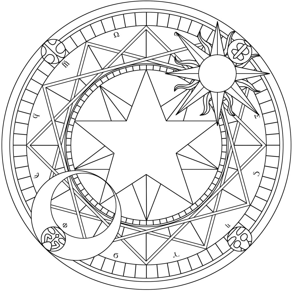 Zodiacal Magic Circle