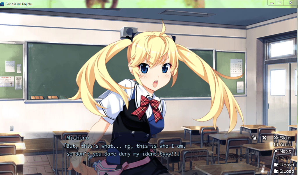 Stuttering is a common tsundere trait