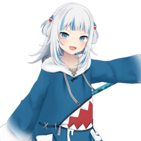 VTuber model of Gawr Gura