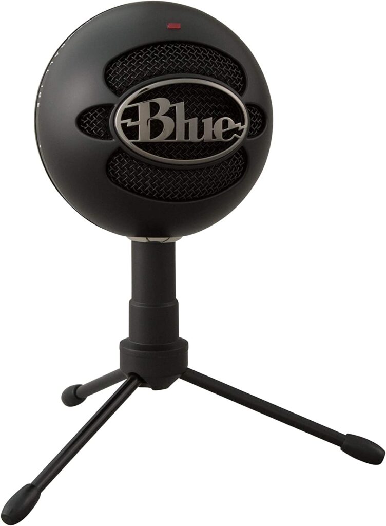 Blue Snowball microphone, the best budget microphone for VTubers