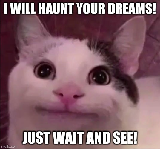 Scary cat that haunt you in your dreams!