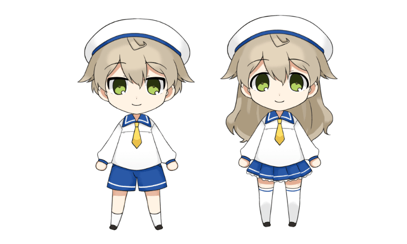 PNG VTuber model template