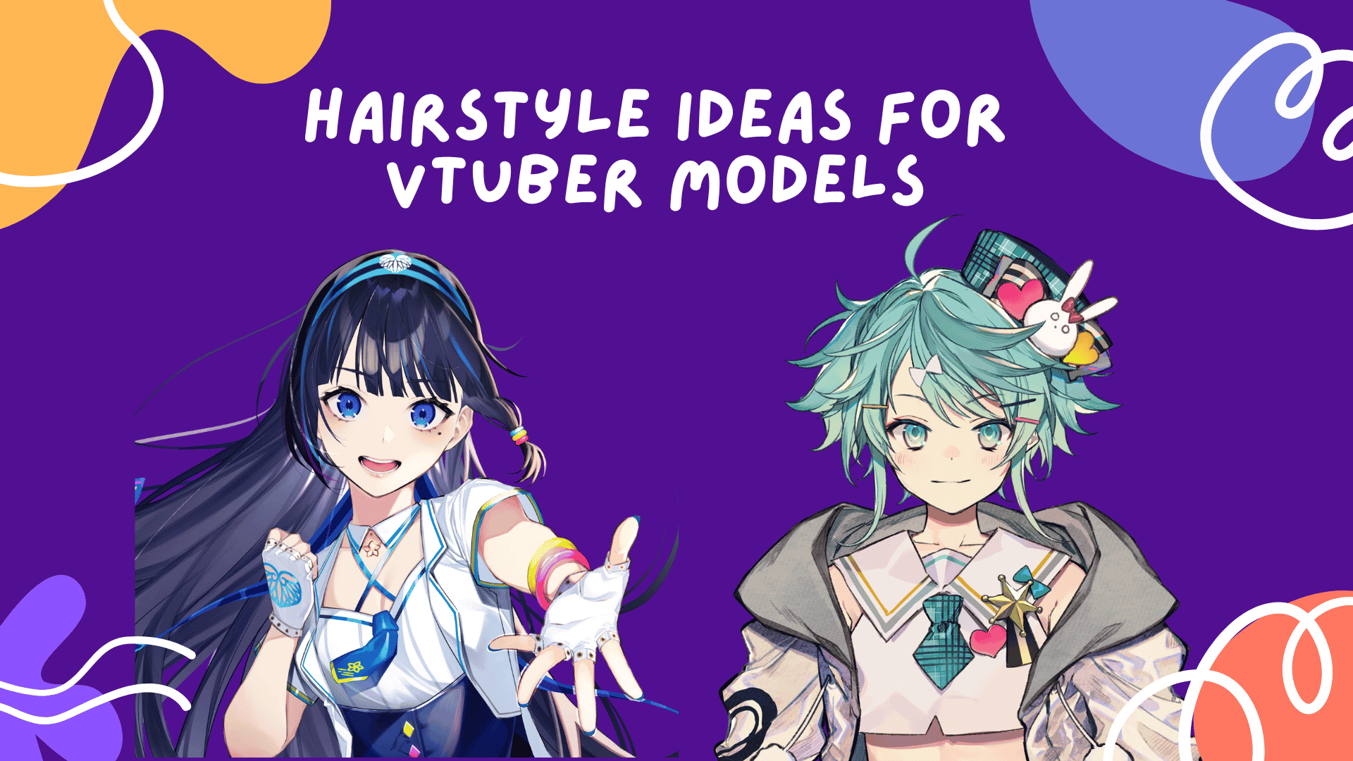 Hairstyle Ideas For VTuber models