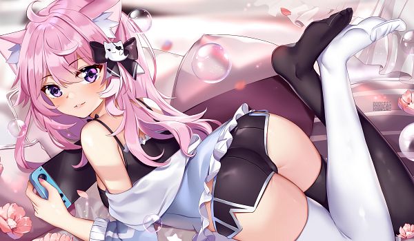 Nyanners, the lewd pink-haired VTuber