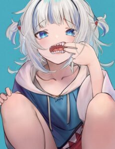 The most famous shark VTuber, Gawr Gura