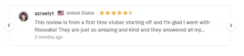 Risovaka's review on Fiverr