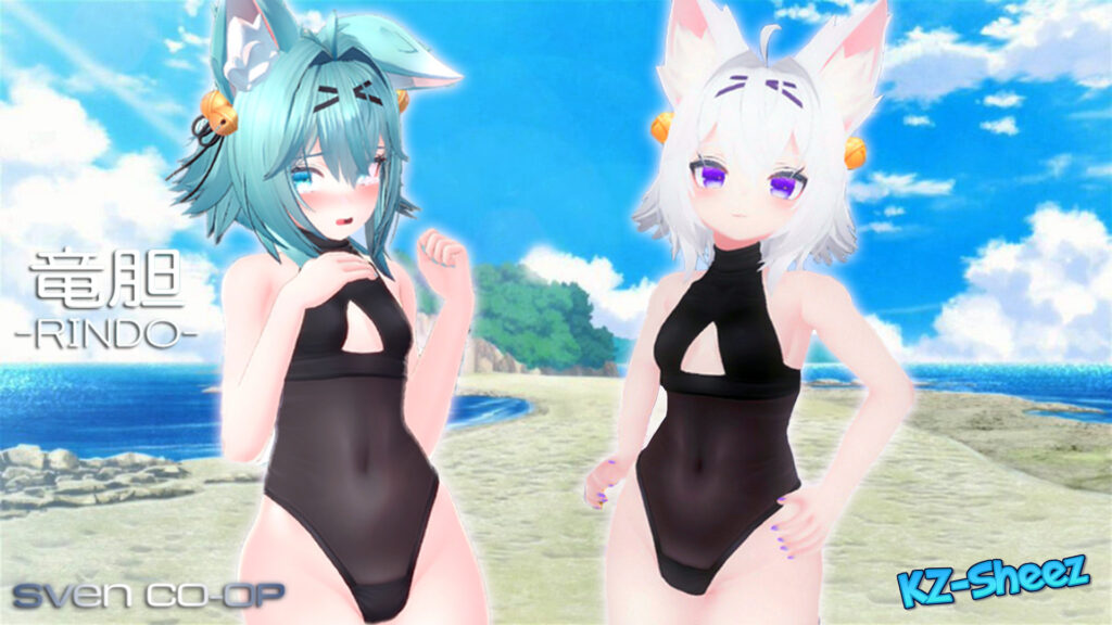 Mint & Rindo: Filian's both VTuber models.