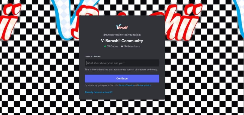 V-Barashii Discord