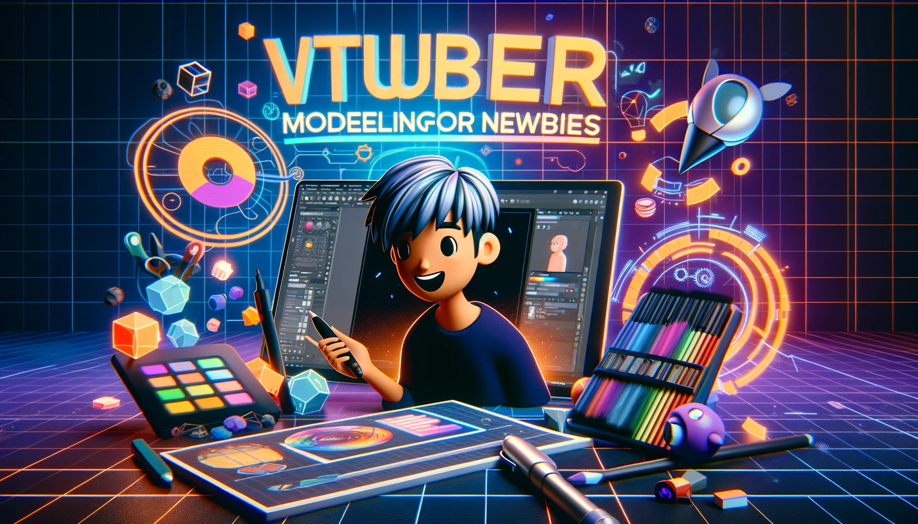 vtuber modeling for newbies