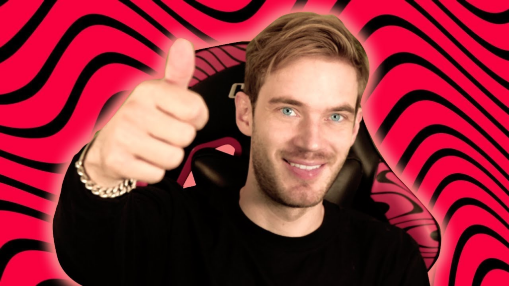 PewDiePie, one of the biggest Youtubers out there.