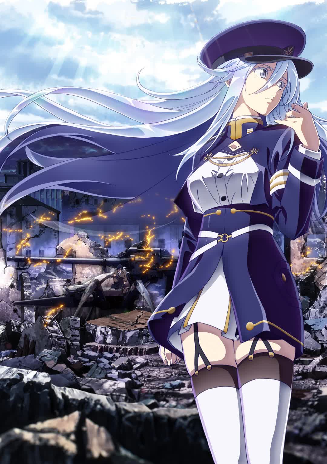 86 Eighty-Six anime official key visual with Shin and the Spearhead Squadron
