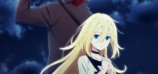 Angel of Death anime Satsuriku no Tenshi official key visual with Rachel and Zack
