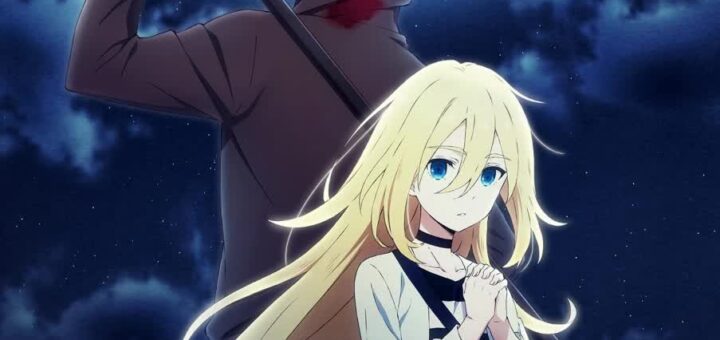 Angel of Death anime Satsuriku no Tenshi official key visual with Rachel and Zack