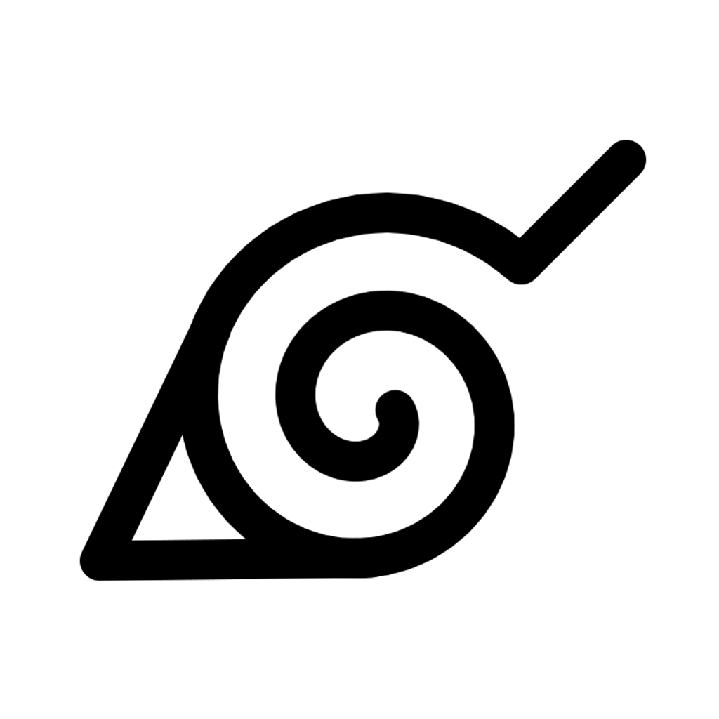 Konoha leaf symbol from Naruto