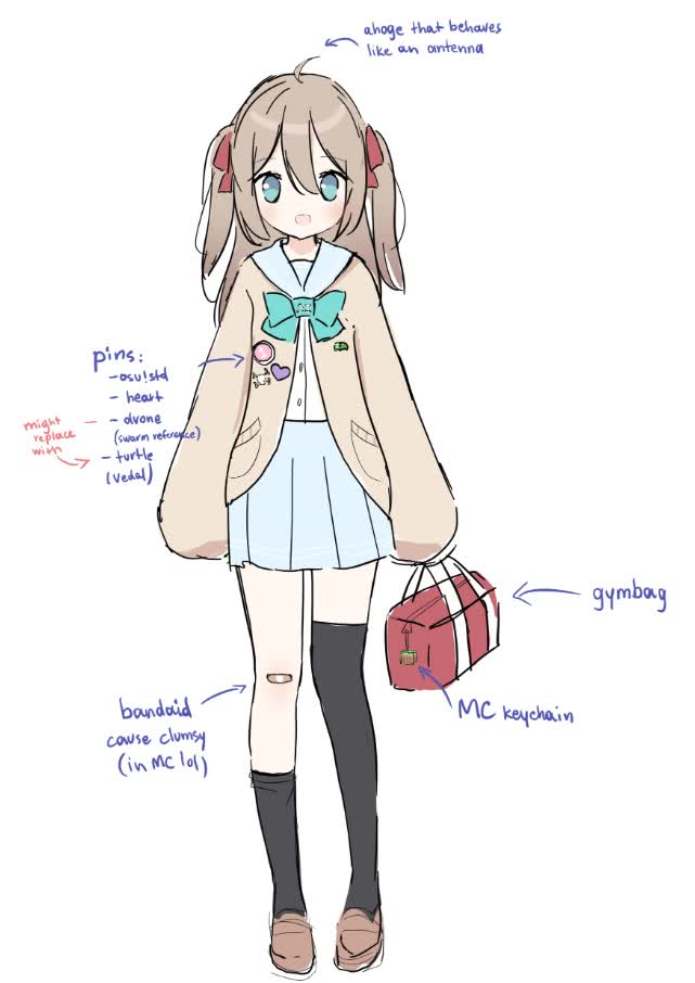 Neuro-sama V2 concept design artwork by Anny
