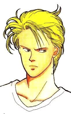 Ash Lynx character art from the Banana Fish anime