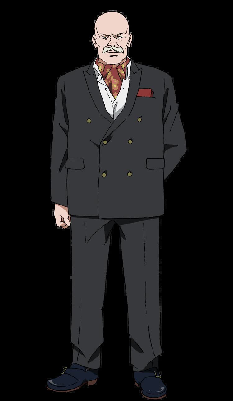 Dino Golzine from the Banana Fish anime