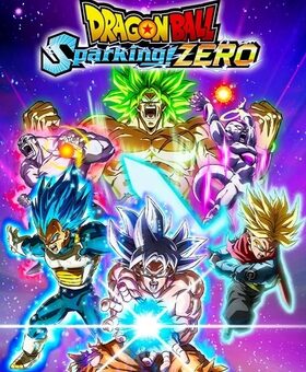 Dragon Ball Sparking Zero official cover art with Goku