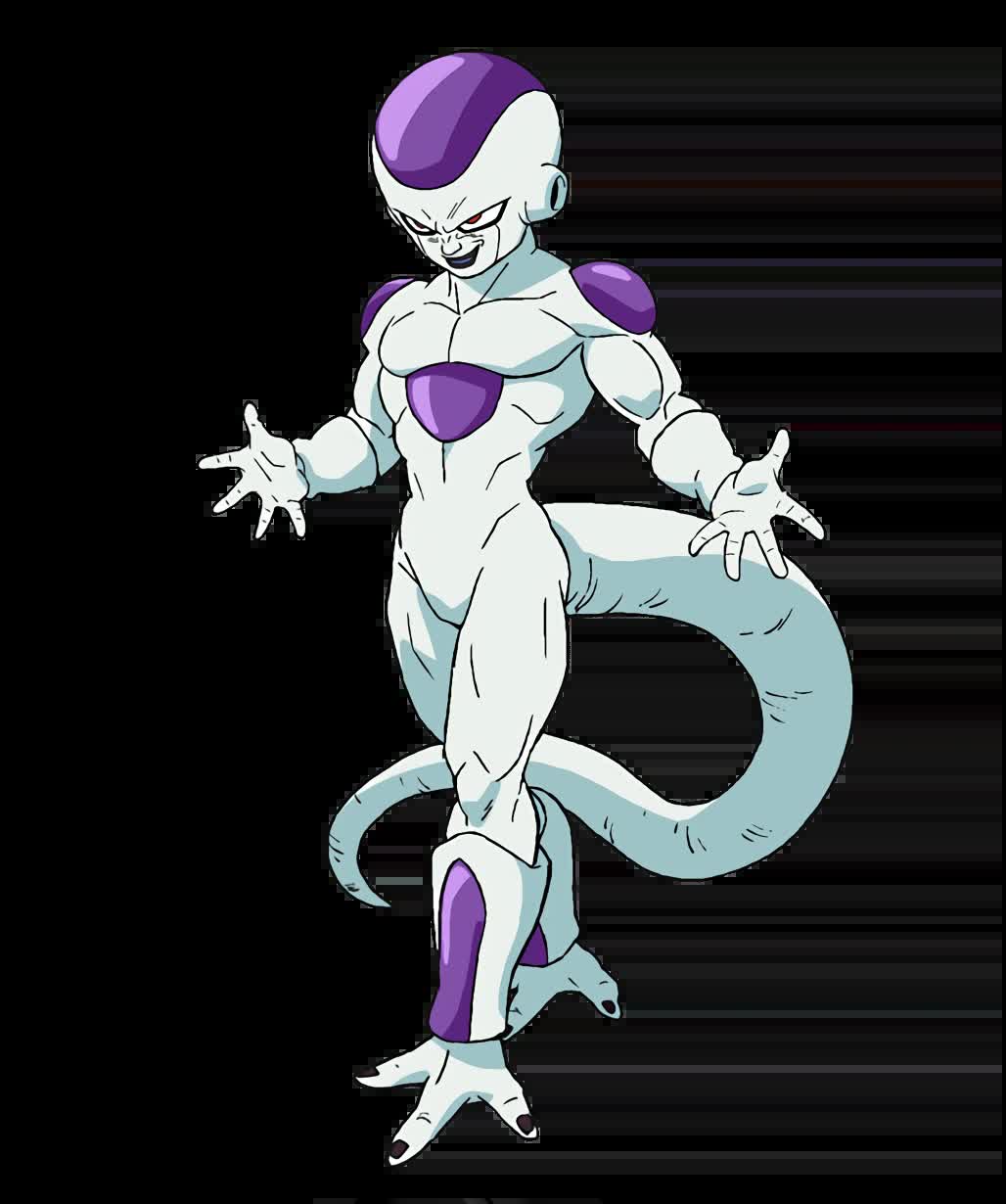 Frieza from Dragon Ball Z in his final form an iconic anime villain