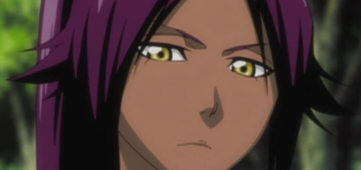 Yoruichi Shihouin from Bleach, one of the best Black anime characters
