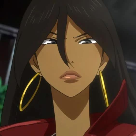 Michiko Malandro, the stylish fugitive lead of Michiko and Hatchin