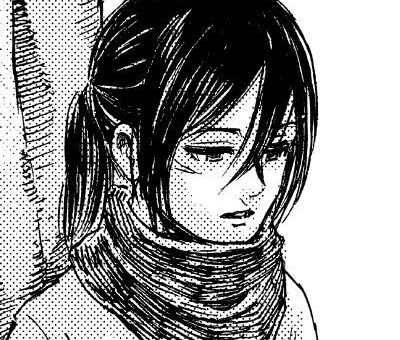 Mikasa Ackerman in her red scarf, one of the most popular female anime characters ever ranked