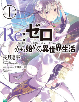 Re:Zero Subaru and Rem official cover art, ranked best isekai anime