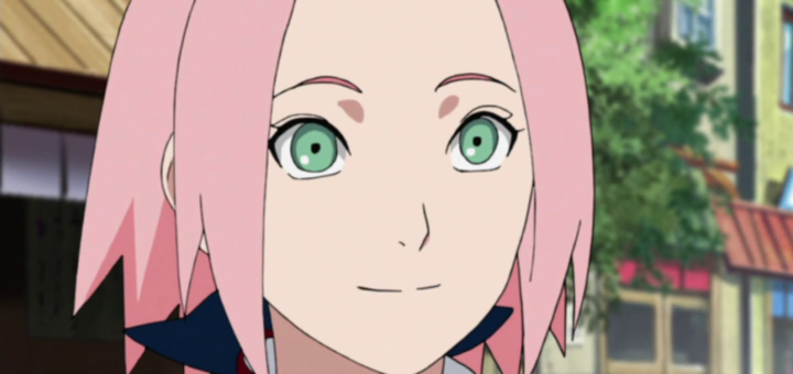 Sakura Haruno pink hair Naruto Leaf Village headband