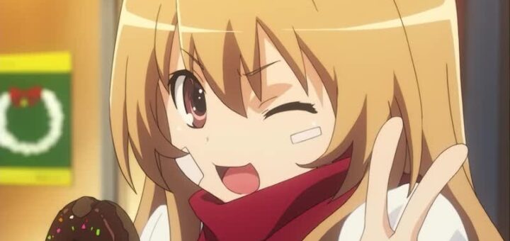 Taiga Aisaka the Palmtop Tiger from Toradora anime, the definitive tsundere character