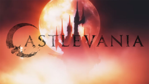 Castlevania Netflix series title card art