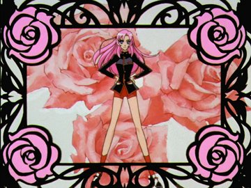 Revolutionary Girl Utena anime screenshot with Utena and Anthy