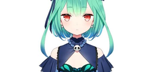 Uruha Rushia Hololive VTuber official model art before her 2022 Cover Corp termination