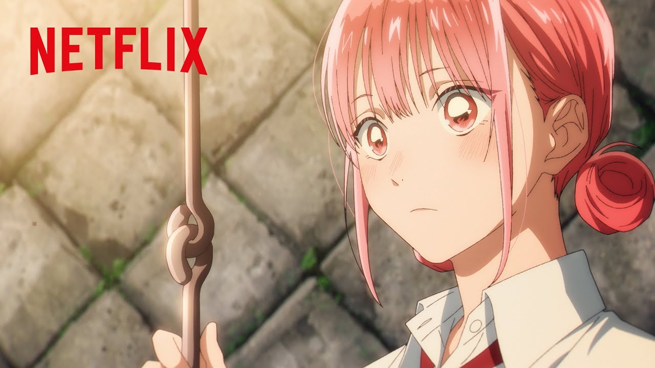 Blue Box character Hina Chono the rhythmic gymnast and childhood friend in an official anime screenshot