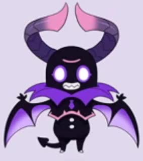 Bubi VTuber tiny goblin mascot form, his chaotic gremlin mode