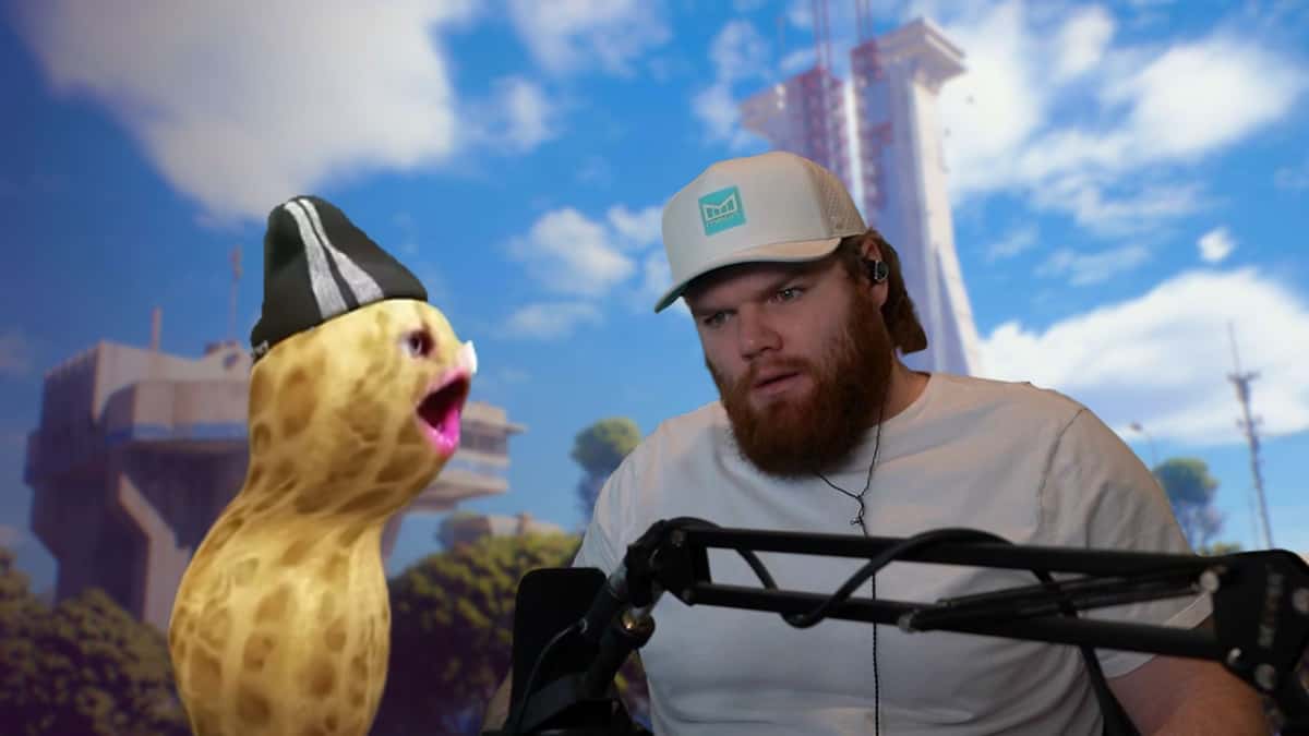 The peanut VTuber during the ARC Raiders Bungulators gang war against HutchMF and rival streamers in late 2025.