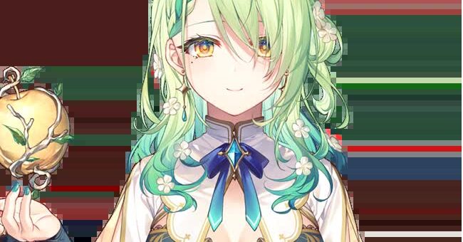 Ceres Fauna official Hololive English Council 2D model art with antler horns