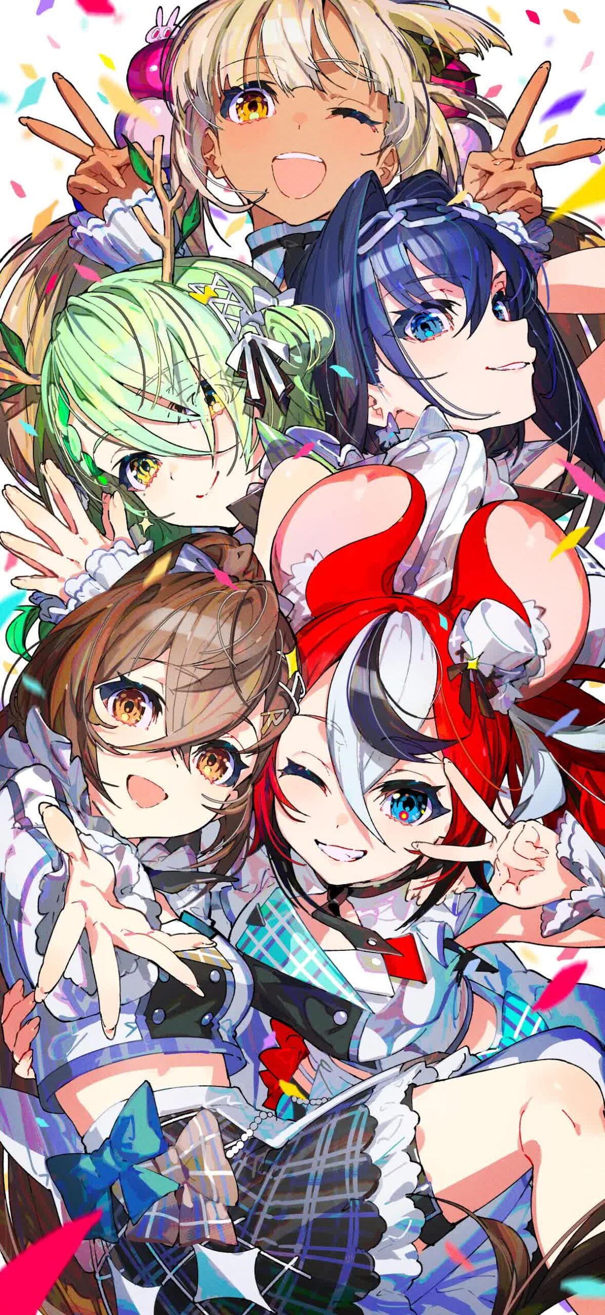 Hololive English Council debut lineup with Fauna, Sana, Kronii, Mumei and Baelz