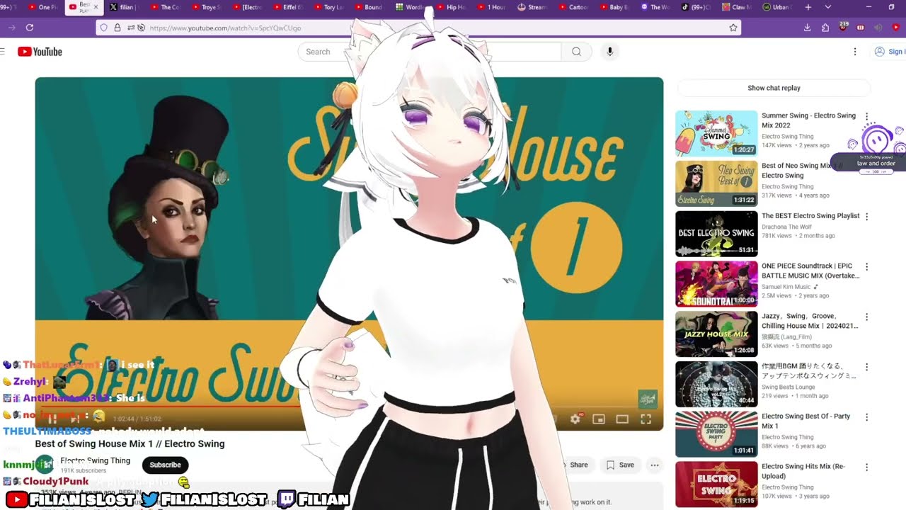 Chacha VTuber and Filian mom and daughter collab stream that went viral
