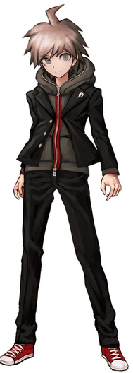 Makoto Naegi the Ultimate Lucky Student protagonist in Danganronpa The Animation