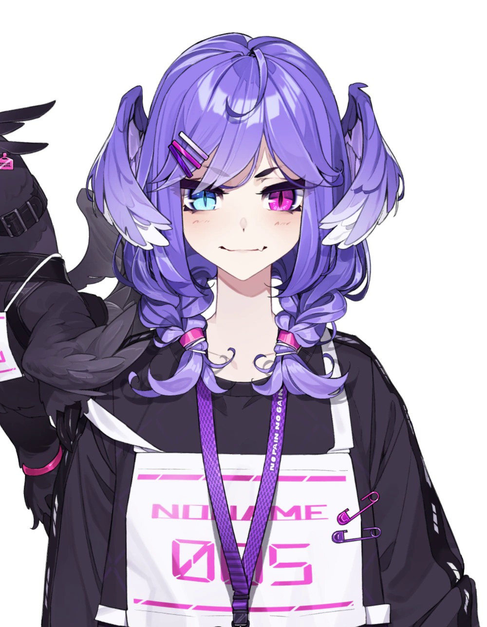 Selen Tatsuki, the Nijisanji EN dragon VTuber, in her official OBSYDIA debut model art