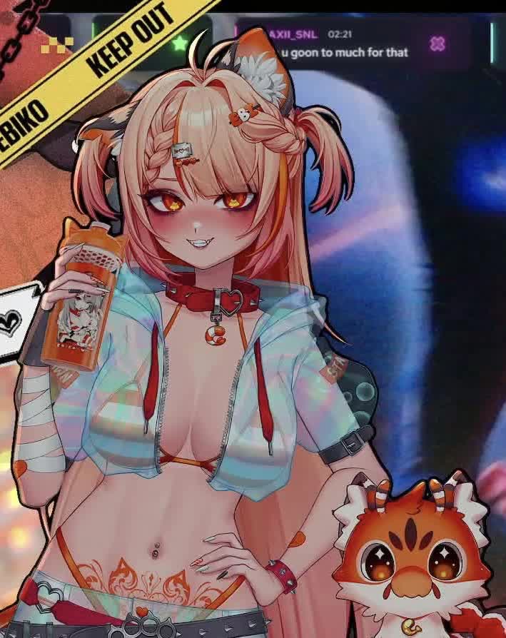 Ebiko VTuber new Prawnstar model with detailed shrimp tail and shrimpcat