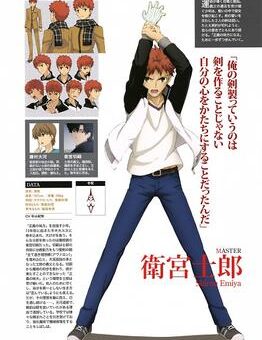 Fate stay night Unlimited Blade Works official key visual for the Fate anime watch order guide