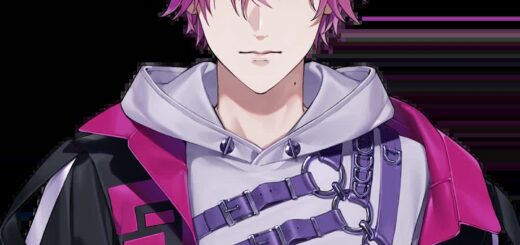 Uki Violeta femboy VTuber official Nijisanji EN model