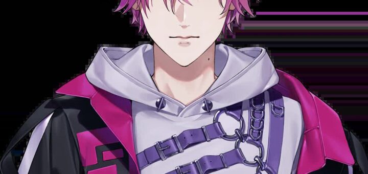Uki Violeta femboy VTuber official Nijisanji EN model