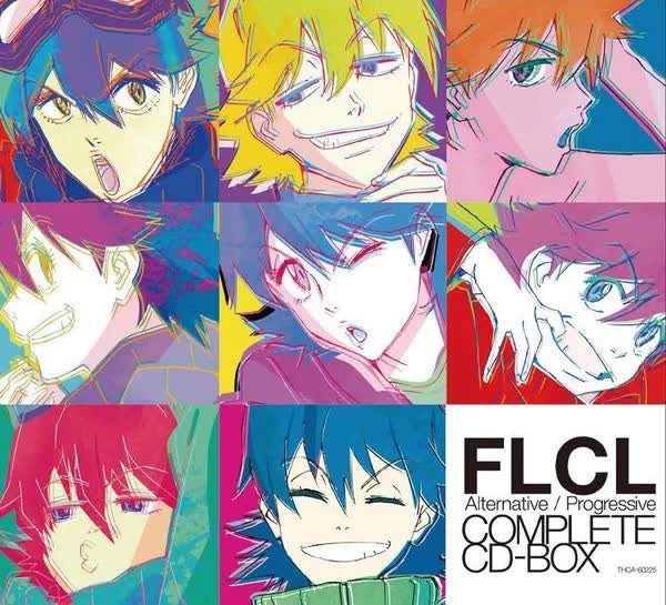 FLCL Progressive and FLCL Alternative sequel key art