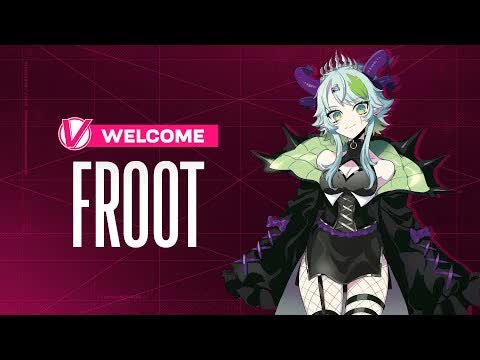 BSApricot debut key visual showing Froot VTuber past life anime artwork