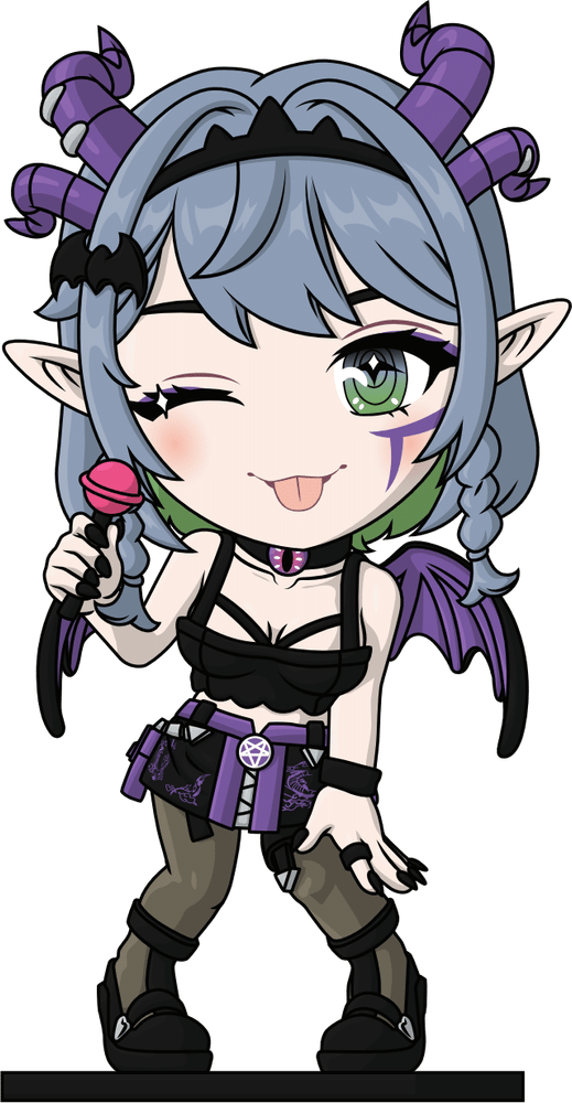 Apricot Froot Youtooz collectible figure of the VTuber lich
