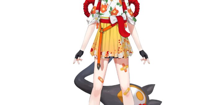 Gigi Murin official Hololive English Justice VTuber character art