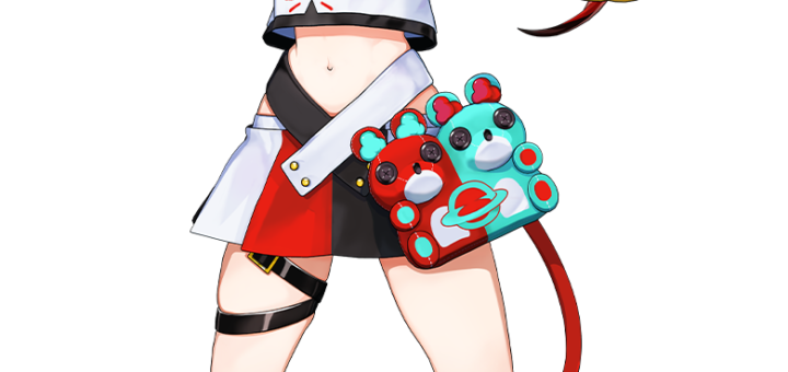 Hakos Baelz Hololive Council VTuber model, the Chairperson and embodiment of Chaos